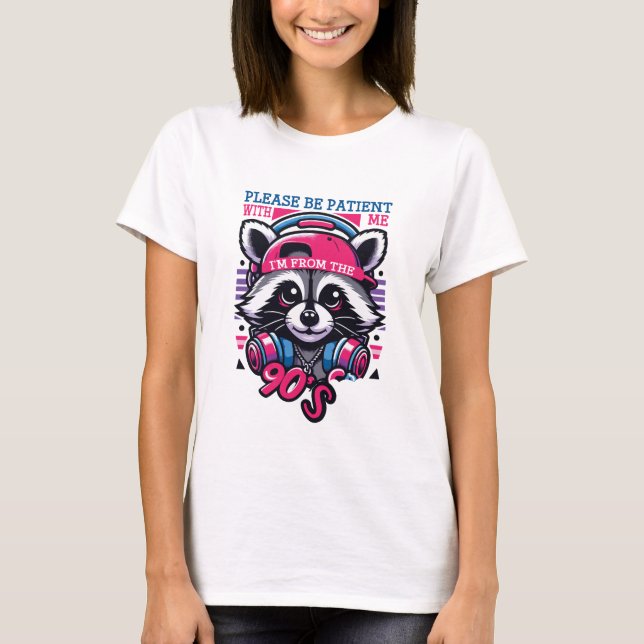 Camiseta Raccoon Funny (Frente)
