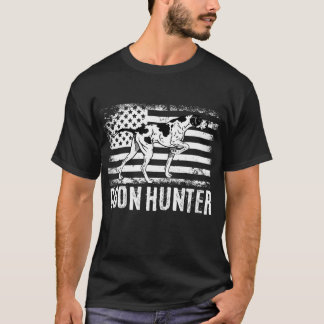 Camiseta Raccoon Hunting Coon Caçador de Monhound