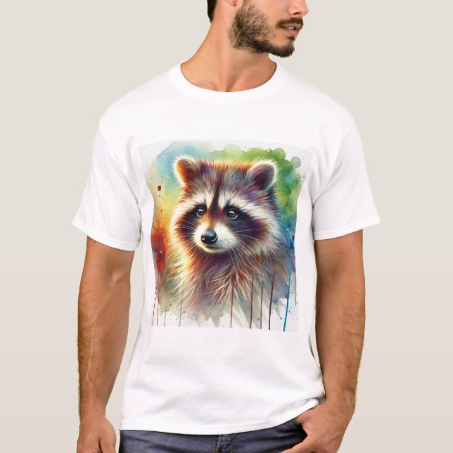 Camiseta Raccoon in Light and Color 200824AREF133 - Waterco (Frente)