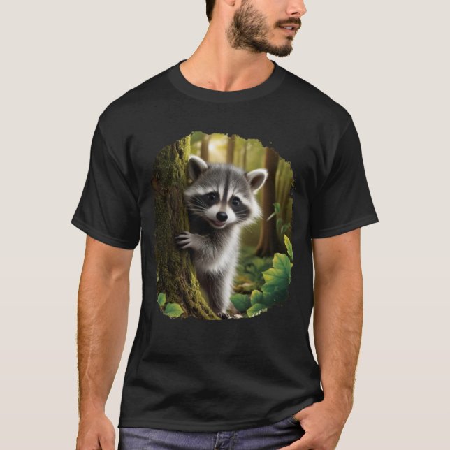 Camiseta Raccoon Rascal (Frente)