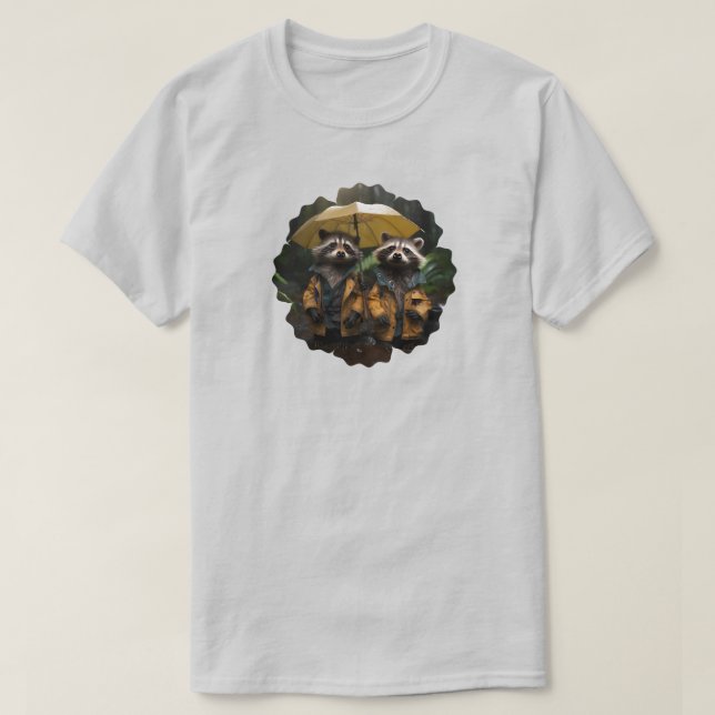 Camiseta Raccoon T-Shirt (Frente do Design)