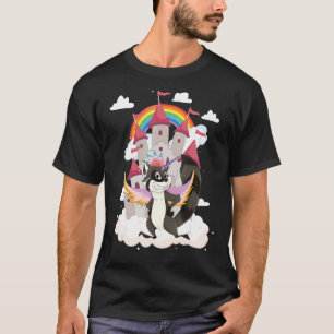 Camiseta Raccoonicorn Animal Trash Panda Fairytaln Unicorn