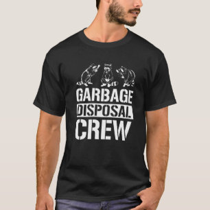 Camiseta Raccoons Garbage Disease Crew Racoon