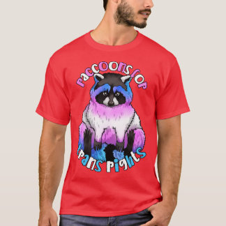 Camiseta Raccoons Para Os Direitos Transmissíveis