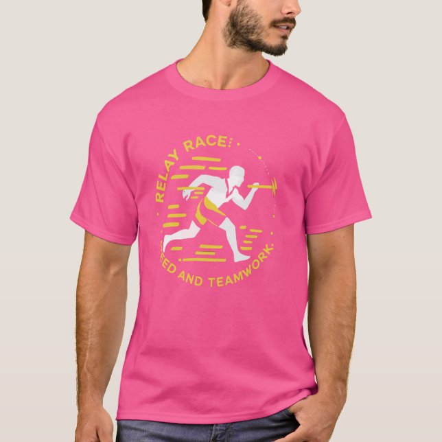 Camiseta Race Athleter Runner Track E Field Sprinter (Frente)