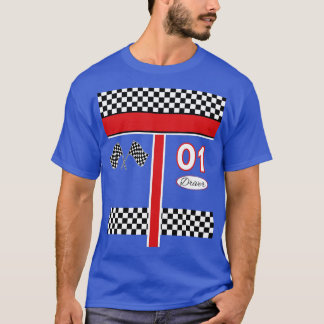 Camiseta Race Car Driver Costume para Halloween
