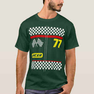 Camiseta Race Car Figurume Para Meninos Halloween