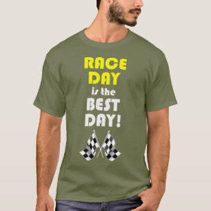 Camiseta Race Day é o Best Day Drag Racing T Shirt_1