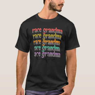 Camiseta Race Grandma Life Orgulha Avó Correndo 1