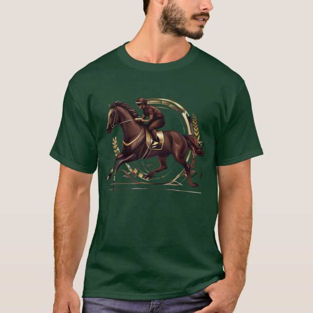 Camiseta Race Horse Derby Party Birthday (Frente)