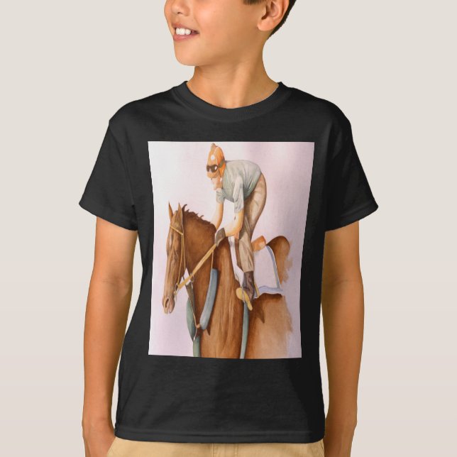 Camiseta Race Horse e Jockey (Frente)