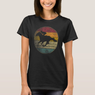 Camiseta Race Horse Racing Track Equestrian Horse Back Ri