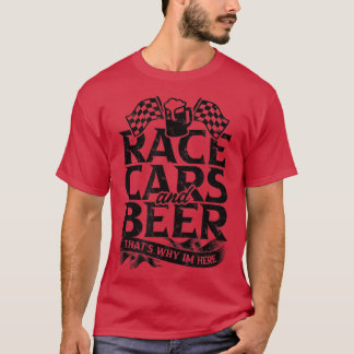 Camiseta Race Race Race de Sinalizador Rápido Carros Race É