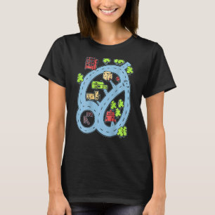 Camiseta Race Track Pai Son Car Road