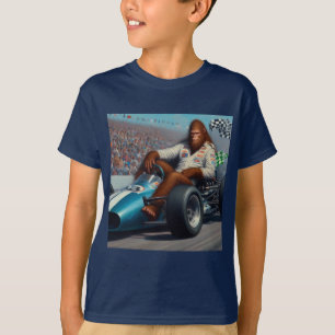 Camiseta Racecar de Pé Grande