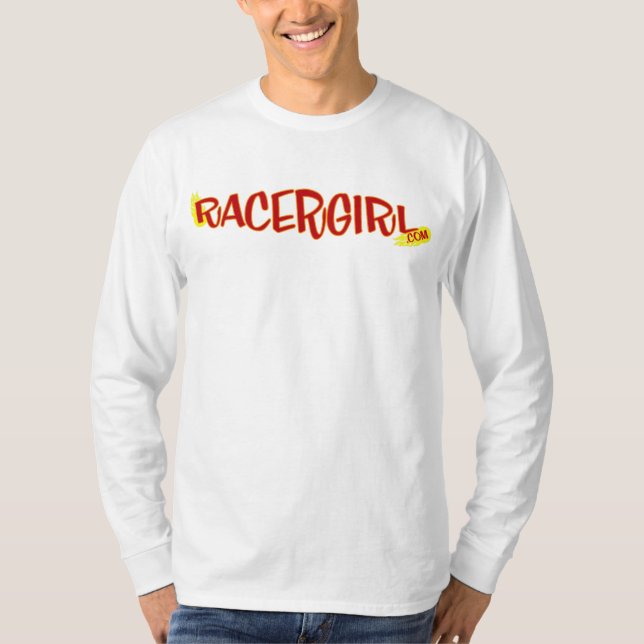 Camiseta Racergirl - "querer ganhar é tudo " (Frente)