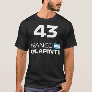 Camiseta Races Fórmula Racing Franco Colapinto