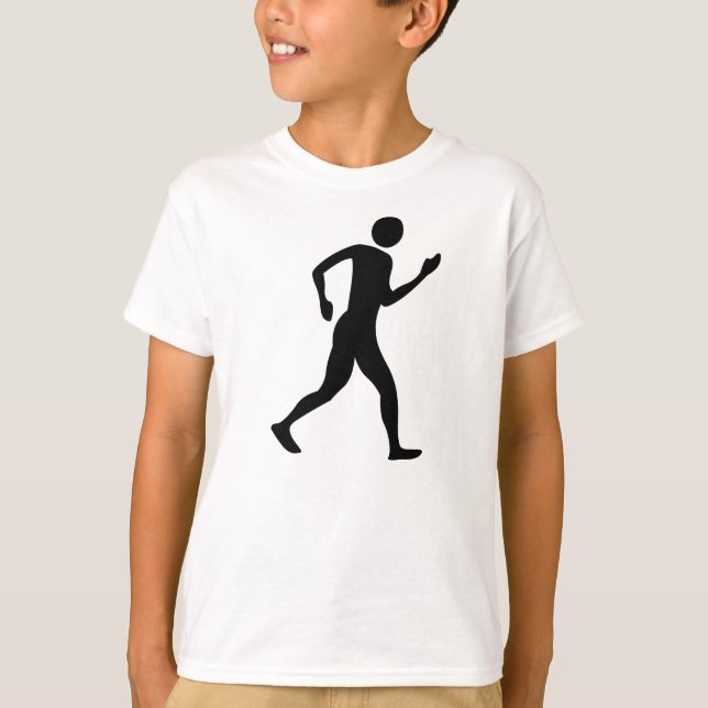 Camiseta Racewalk - preto (Frente)