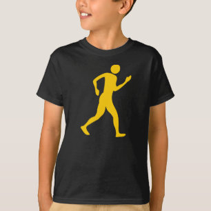 Camiseta Racewalking - âmbar
