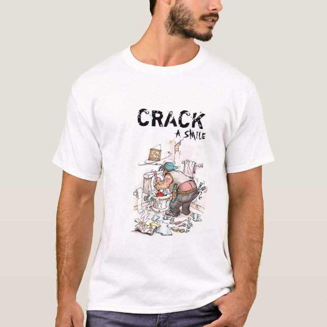 Camiseta Rachadura dos canalizador (Frente)