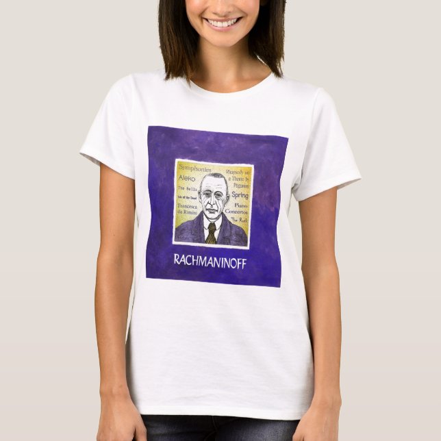 Camiseta Rachmaninov (Frente)