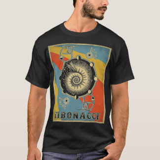Camiseta Rácio do Ouro Vintage Fibonacci