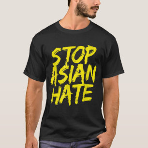 Camiseta Racismo Anti-Asiático Apoio a Aapi para deter ódio