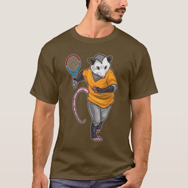 Camiseta Racket da Tênis da Ogambm (Frente)