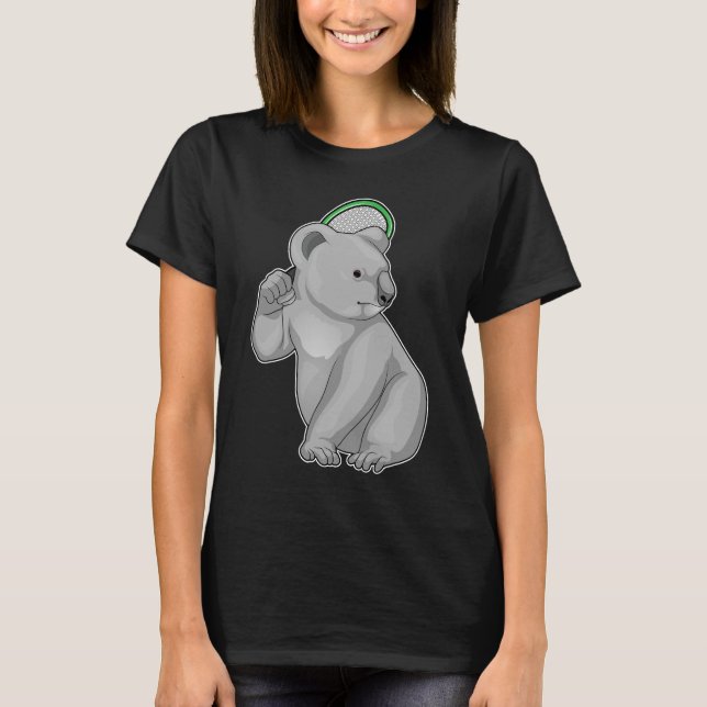 Camiseta Racket de Tennic Tênis Koala (Frente)