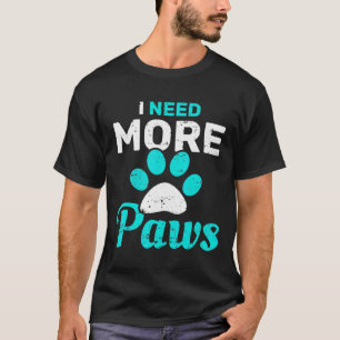 Camiseta Rações Animais Corgi Pug Ouro Retriever Terrier D