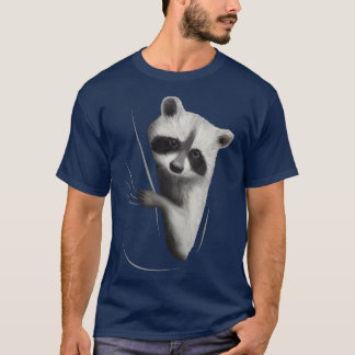 Camiseta Racoon Animal Vindo De Dentro