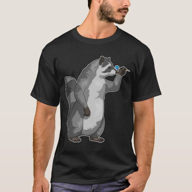 Camiseta Racoon Darts Dart (Frente)
