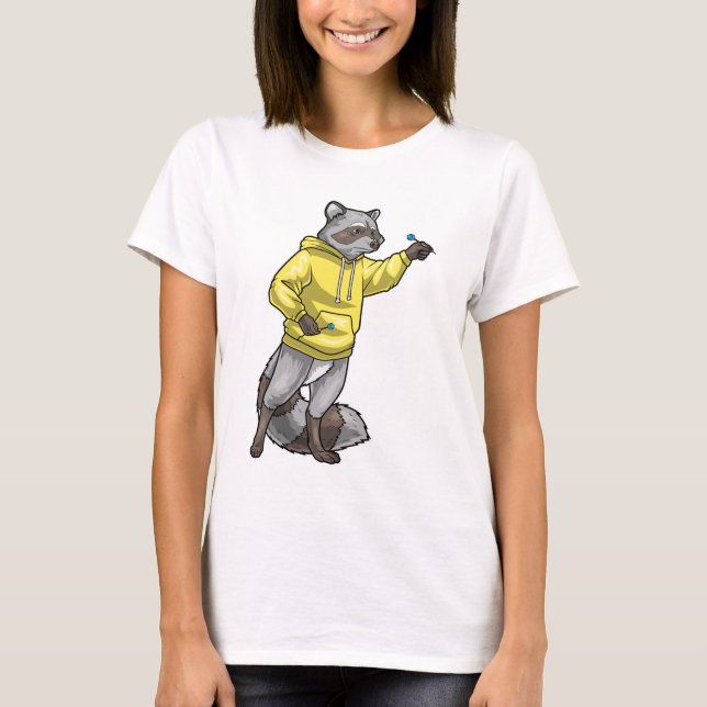 Camiseta Racoon Darts Dart (Frente)