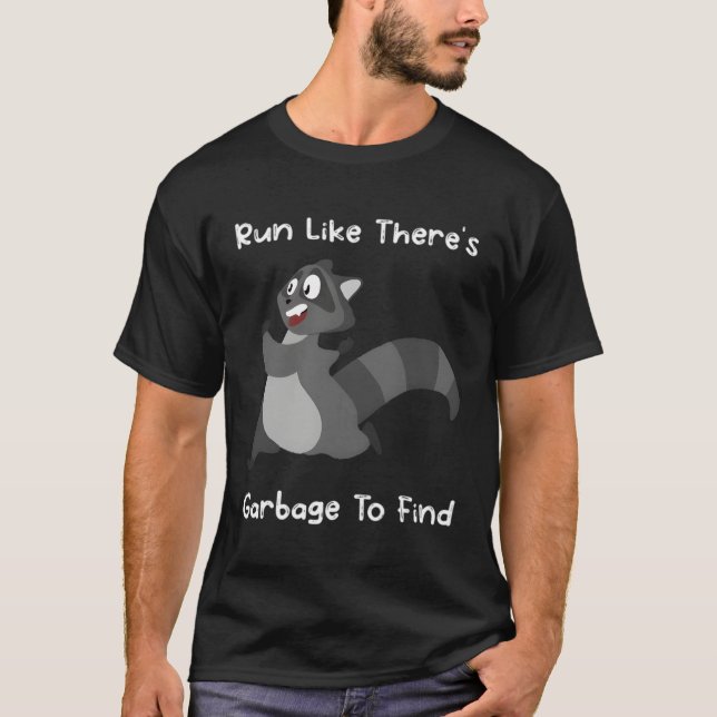 Camiseta Racoon Trash Panda Dizendo (Frente)