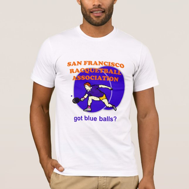 Camiseta Racquetball Assoc de San Francisco (Frente)