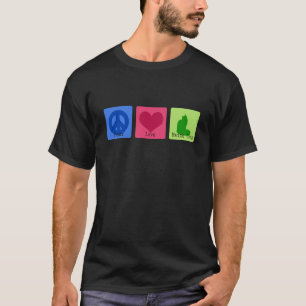 Camiseta Racum de Maine do amor da paz