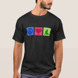 Camiseta Racum de Maine do amor da paz