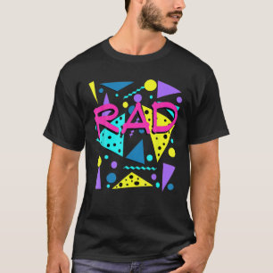 Camiseta Rad 1980S Vintage Oitenta Festa de Costume