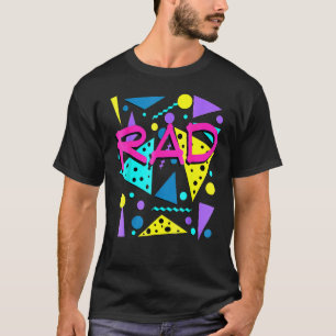 Camiseta Rad 1980s Vintage Oitenta Festa de Figurino