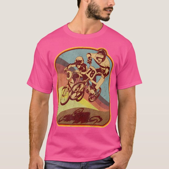 Camiseta Rad Bmx 80S em dificuldades (Frente)