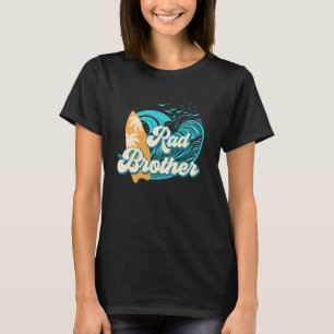Camiseta Rad Brother A Grande Família De Surfs De Um primei