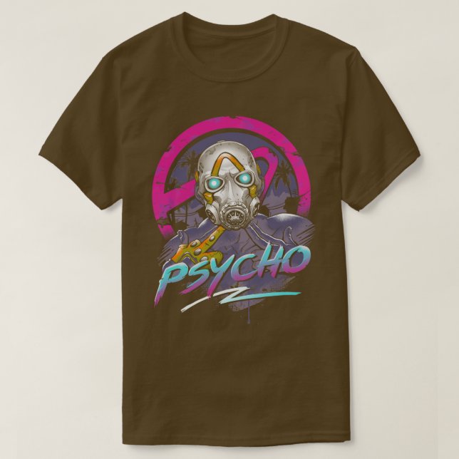 Camiseta Rad Psycho (Frente do Design)