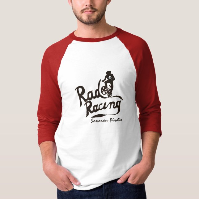 Camiseta RAD que compete o T doce de Bball - piratas de (Frente)