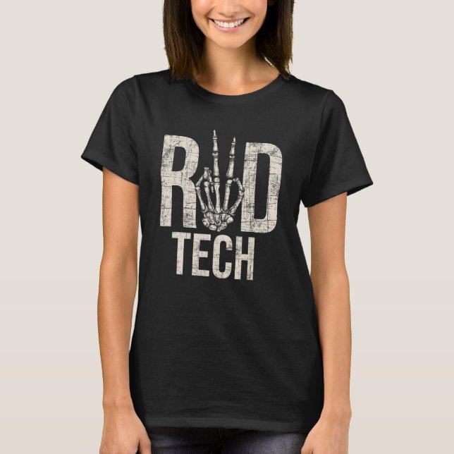 Camiseta Rad Tech  Radiographer Radiology Student Xray Tech (Frente)