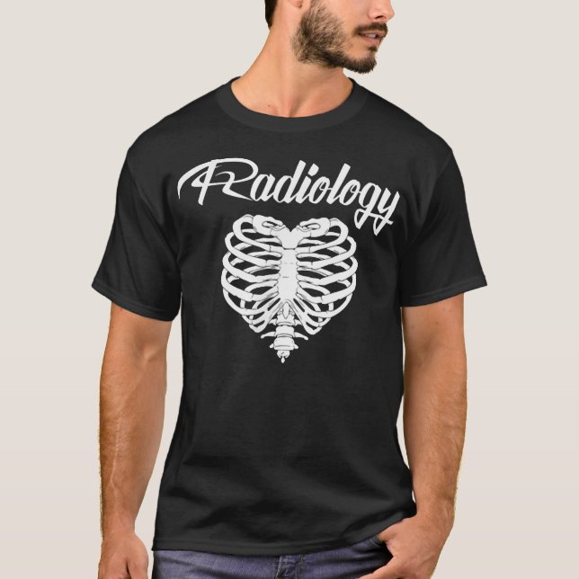 Camiseta Rad Tech's Have Big Hearts, Radiology XRay Tech Gi (Frente)