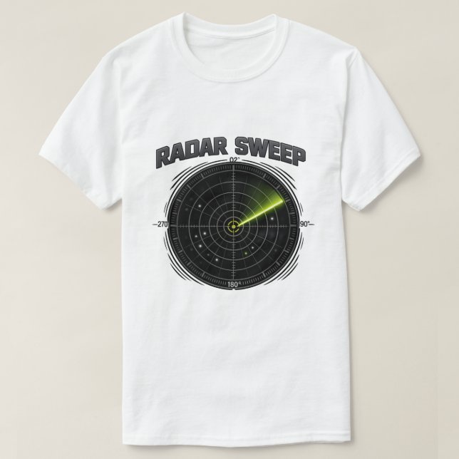 Camiseta Radar Sweep Tactical T-Shirt (Frente do Design)