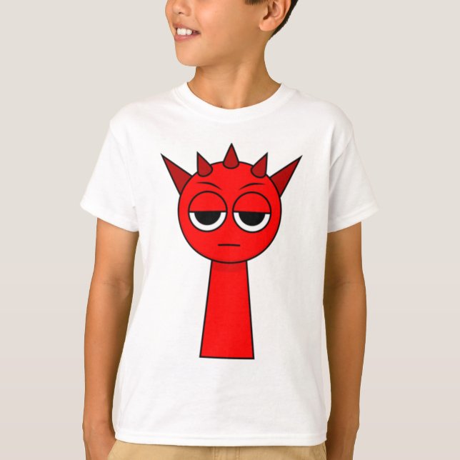 Camiseta Raddy do Sprunki (Frente)