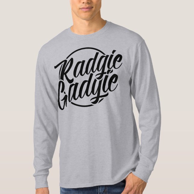 Camiseta Radgie Gadgie Newcastle Geordie Dialect Tee (Frente)