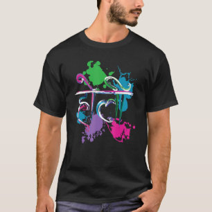 Camiseta Radha Krishna Hinduísmo Hindu Budista Festival Hol