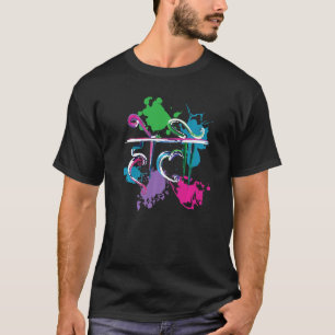 Camiseta Radha Krishna Hinduísmo Hindu Budista Holi Festiva
